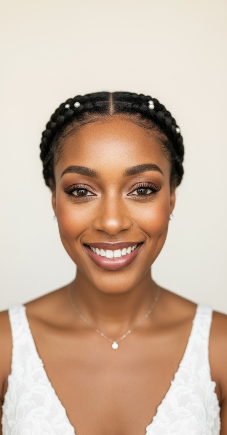 After Braid For Bride